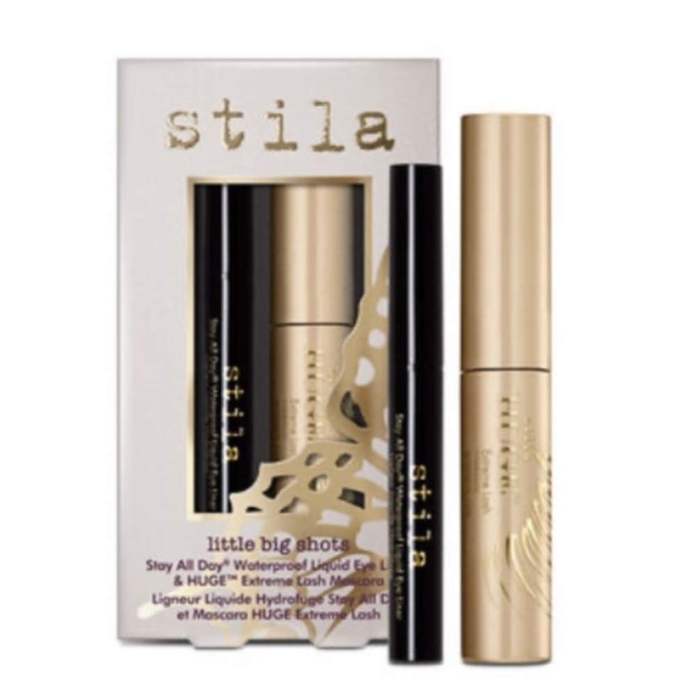 Stila Waterproof Liquid Eyeliner and Mascara Set